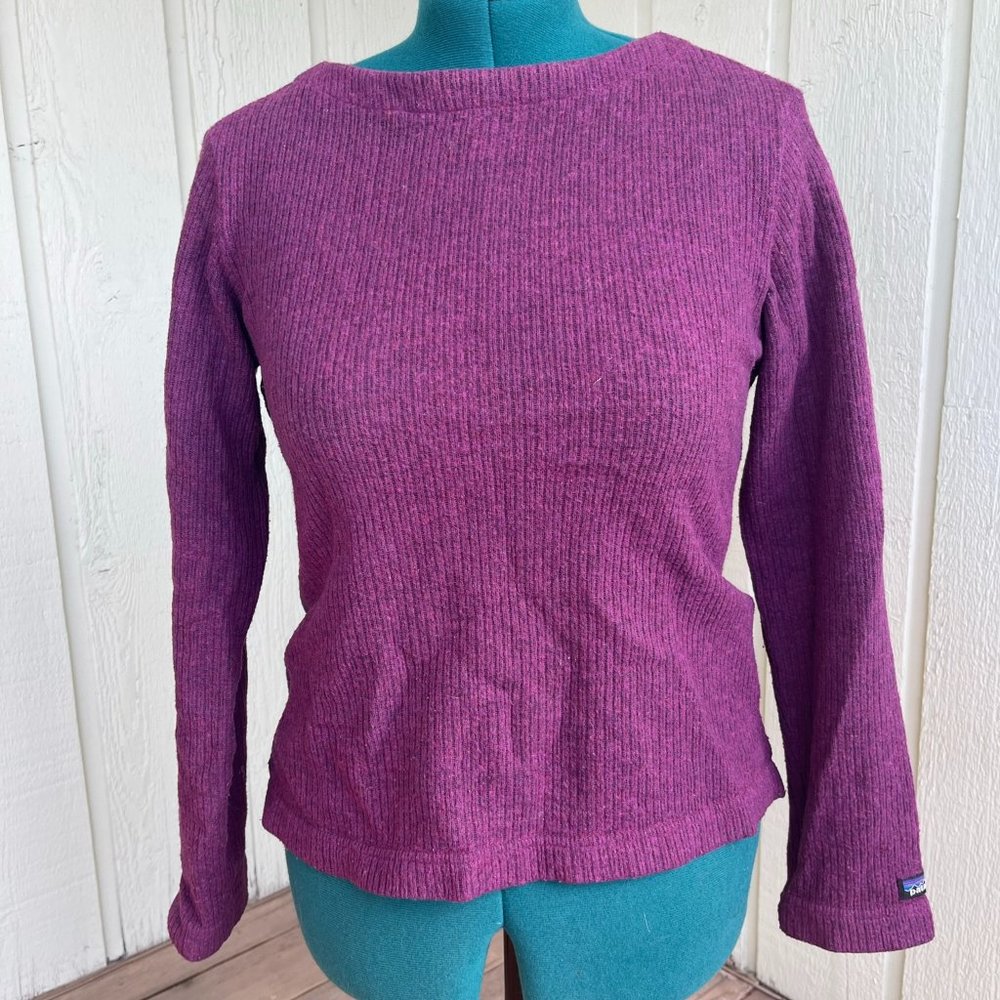 Patagonia wool blend sweater, women's M